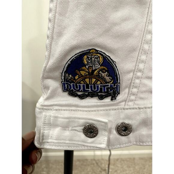 Levi’s White Vest with Harley-Davidson’s Patches (Upcycled) - (EUC) - Picture 5 of 8